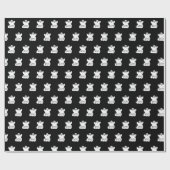 Halloween Ghost Wrapping Paper Geschenkpapier (Flach)