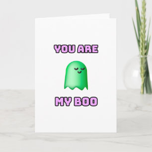 Halloween Ghost - You Are My Boo Karte