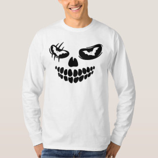 Halloween-Ghostface unheimliches Horror-Shirt T-Shirt