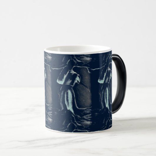 HALLOWEEN GHOSTLY-Tasse Verwandlungstasse (VorderseiteRechts)