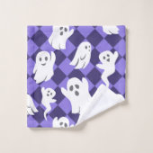 Halloween Ghosts Badhandtuch Set (Waschlappen)