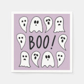Halloween Ghosts Boo Serviette (Vorderseite)
