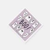 Halloween Ghosts Boo Serviette (Ecke)