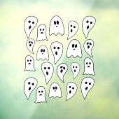 Halloween Ghosts Fensteraufkleber (Blatt 3)