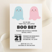 Halloween Ghosts Gender-Party Einladung
