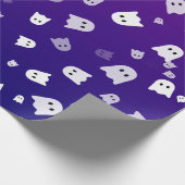 Halloween Ghosts Geschenkpapier (Ecke)