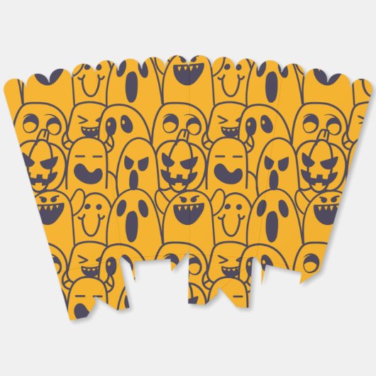 Halloween Ghosts Geschenkschachtel (Ungeklappt)