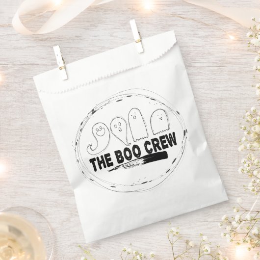 Halloween Ghosts Geschenktütchen (Ausgeschnitten)