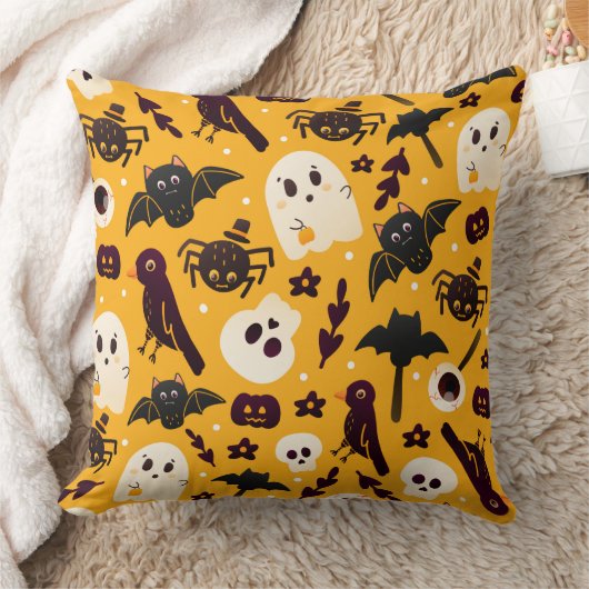 Halloween Ghosts & Ghouls Kissen (Decke)