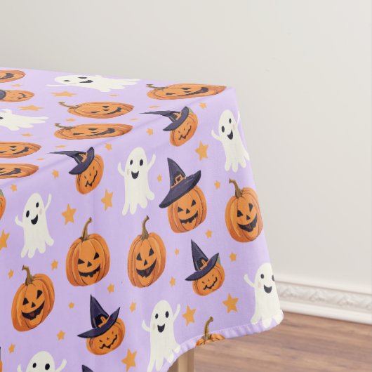 Halloween Ghosts & Jack-O-Lanterns Tischdecke (Beispiel)