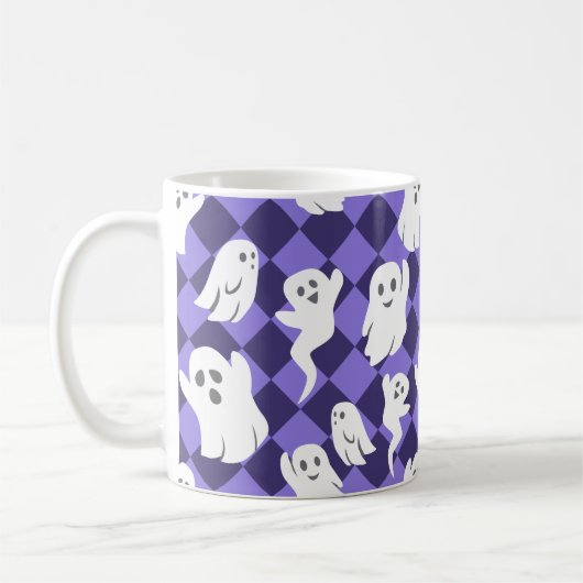 Halloween Ghosts Kaffeetasse (Links)
