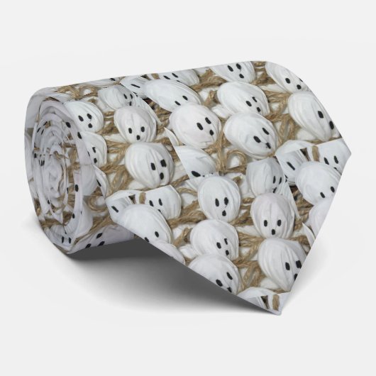 Halloween Ghosts-Krawatte Krawatte (Gerollt)