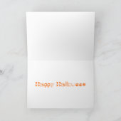 Halloween Ghosts Niedliche Karte (Innenseite)