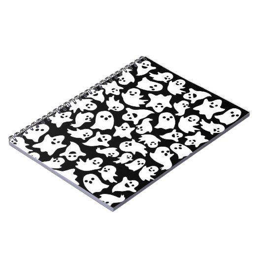 Halloween Ghosts-Notebook Notizblock (Linke Seite)