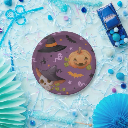 Halloween Ghosts Pappteller (Party)