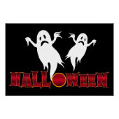 Halloween Ghosts Poster (Vorderseite)
