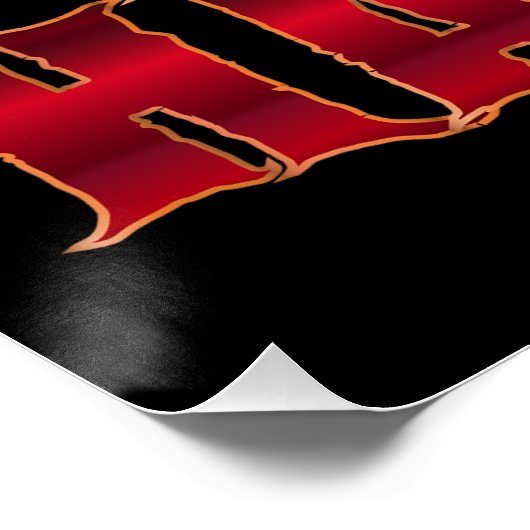 Halloween Ghosts Poster (Ecke)