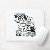 Halloween Ghosts Reading Book Mousepad (Mit Mouse)