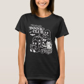 Halloween Ghosts Reading Book T-Shirt (Vorderseite)