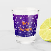Halloween Ghosts Schnapsglas (Vorderseite)