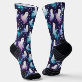 Halloween Ghosts Socken (Gewinkelt)