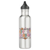 Halloween Ghosts Spooky-Jahreszeit Edelstahlflasche (Rechts)