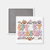 Halloween Ghosts Spooky-Jahreszeit Magnet (Vorderseite/Rückseite)