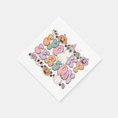 Halloween Ghosts Spooky-Jahreszeit Serviette (Ecke)