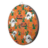 Halloween Ghosts Spuk Pumpkin Dartscheibe (Vorderseite rechts)