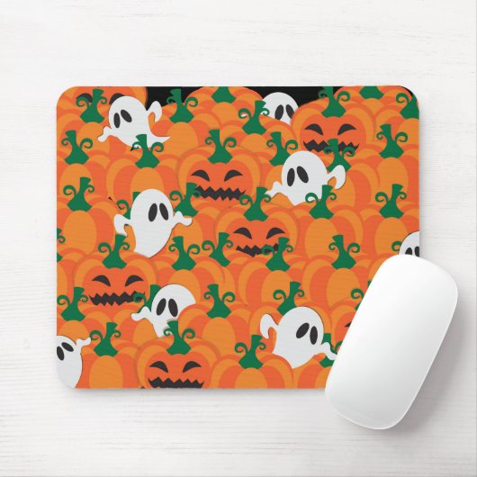 Halloween Ghosts Spuk Pumpkin Mousepad (Mit Mouse)