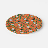 Halloween Ghosts Spuk Pumpkin Pappteller (Schrägansicht)