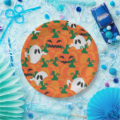 Halloween Ghosts Spuk Pumpkin Pappteller (Party)