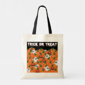 Halloween Ghosts Spuk Pumpkin Patch Große Tasche (Rückseite)