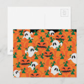 Halloween Ghosts Spuk Pumpkin Postkarte (Vorne/Hinten)