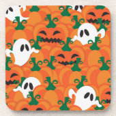 Halloween Ghosts Spuk Pumpkin Untersetzer (Vorderseite)
