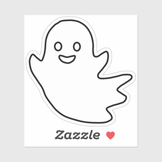 Halloween Ghosts Sticker (Blatt)