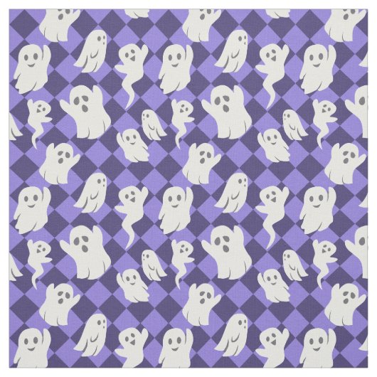 Halloween Ghosts Stoff (Muster)