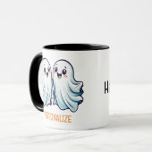 Halloween Ghosts Tasse (Vorderseite Links)