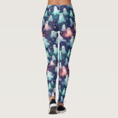 Halloween Ghosts und Goblins Leggings (Rückseite)