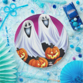Halloween Ghosts und Pumpkins Pappteller (Party)