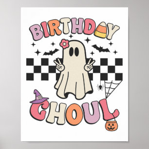 Halloween Ghoul Bday Party Jubiläum Wo Poster