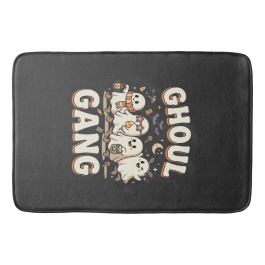 Halloween-Ghoul-Gang Badematte (Vorderseite)