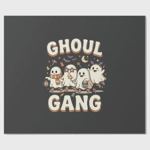 Halloween-Ghoul-Gang Geschenkpapier