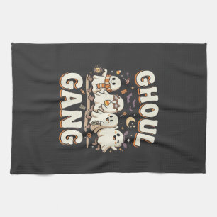 Halloween-Ghoul-Gang Geschirrtuch