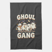 Halloween-Ghoul-Gang Geschirrtuch (Vertikal)