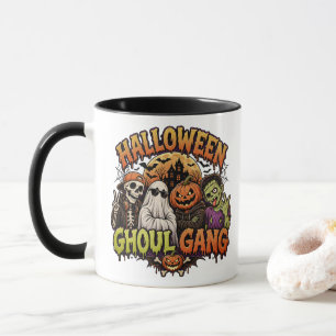 Halloween-Ghoul-Gang Grusel-Crew Tasse