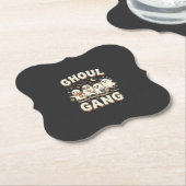 Halloween-Ghoul-Gang Untersetzer (angewinkelt)