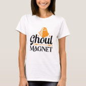 Halloween Ghoul Magnet Birthday T-Shirt (Vorderseite)