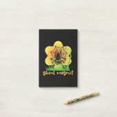 Halloween Ghoul Magnet Geburtstag Post-it Klebezettel (Auf Schreibtisch)