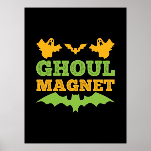 Halloween Ghoul Magnet Geburtstag Poster (Vorne)